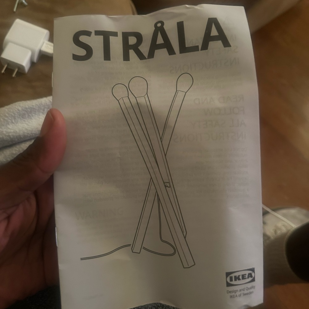 IKEA STRÅLA MatchStick Light Stand - Picture 12 of 14